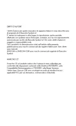 Preview for 3 page of Bancolini UNISCAN C6R User Manual