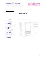 Preview for 4 page of Bancolini Uniterminal B32 User Manual