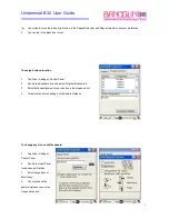 Preview for 15 page of Bancolini Uniterminal B32 User Manual