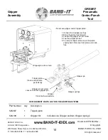 Preview for 10 page of Band-it GRSM17 Owner'S Manual And Operating Instructions