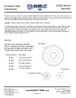 Предварительный просмотр 4 страницы Band-it ID200 Series Operating Instructions Manual