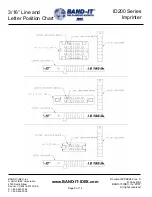 Предварительный просмотр 8 страницы Band-it ID200 Series Operating Instructions Manual