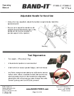 Preview for 19 page of Band-it IT1000-C Operating Manual