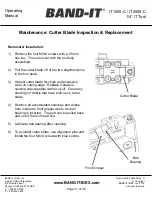 Preview for 31 page of Band-it IT1000-C Operating Manual