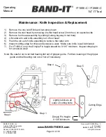 Preview for 33 page of Band-it IT1000-C Operating Manual