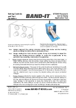 Band-it S75099 Quick Start Manual предпросмотр