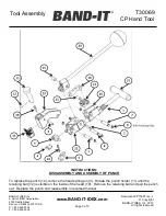 Preview for 3 page of Band-it T30069 Instruction Manual