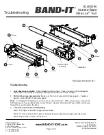 Preview for 7 page of Band-it Ultra-Lok UL4000-BUltra-Lok UL4000-B220 Operating Instructions Manual