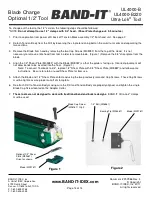 Preview for 14 page of Band-it Ultra-Lok UL4000-BUltra-Lok UL4000-B220 Operating Instructions Manual