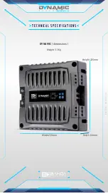 Предварительный просмотр 6 страницы Banda Audioparts DYNAMIC 2000.4 User Manual