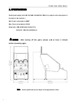 Preview for 6 page of Bandai Namco PAC-MAN POWER PELLETS Operation Manual