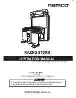 Preview for 1 page of Bandai Namco RAZING STORM Operation Manual