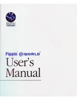 Bandai Pippin @World User Manual preview
