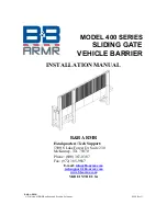 Preview for 1 page of B&B ARMR 400 Series Installation And Operation Manual