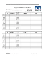 Preview for 13 page of B&B ARMR 730 Series Operation & Maintenance Manual