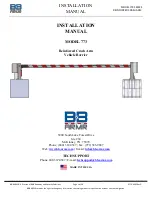 Предварительный просмотр 1 страницы B&B ARMR 773 Series Installation Manual