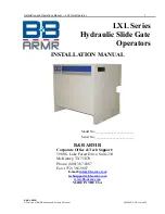 Предварительный просмотр 1 страницы B&B ARMR LXL-15vp-SS Installation Manual