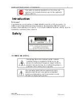 Preview for 2 page of B&B ARMR Vertical Pivot Operation And Maintenance Manual