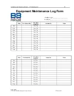 Предварительный просмотр 27 страницы B&B ARMR Vertical Pivot Operation And Maintenance Manual