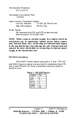 Preview for 4 page of B&B Electronics 232DTT Manual