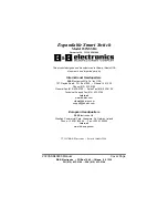 B&B Electronics 232XSSD4 Manual preview