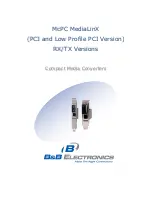 Предварительный просмотр 1 страницы B&B Electronics 855-12733-RX User Manual