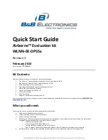 B&B Electronics Airborne WLNN-EK-DP55x Quick Start Manual preview