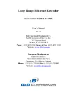 B&B Electronics EIDM-EXTEND-2 User Manual preview