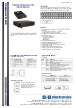 B&B Electronics EIS Series Installation Manual preview