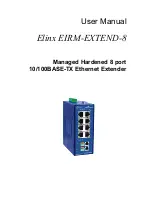 Preview for 1 page of B&B Electronics Elinx EIRM-EXTEND-8 User Manual