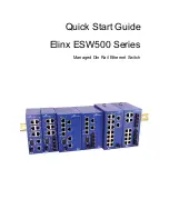 B&B Electronics Elinx ESW500 Series Quick Start Manual preview