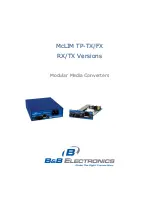 B&B Electronics McLIM RX/TX User Manual preview