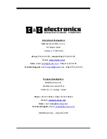 Preview for 2 page of B&B Electronics Vlinx ESP901 User Manual