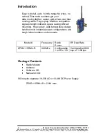 Preview for 4 page of B&B Electronics ZP9D-115RM-LR Manual