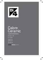 B&B TRENDS Di 4 Calore Ceramic Manual preview