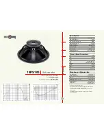 Preview for 1 page of B&C Speakers 18PS100 Specification