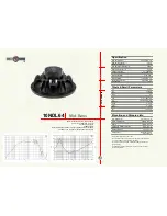 B&C Speakers Mid-Bass 10NDL64 Specification предпросмотр