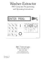 B&C Technologies FM7 Computer Programming And Operating Instructions предпросмотр