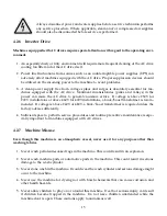 Preview for 19 page of B&C Technologies HE-35 Installation And Operation Manual