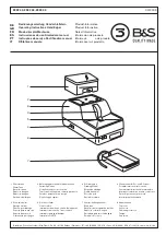 B&C 2922 00 Operating Instructions Manual предпросмотр