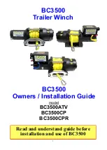 B&C BC3500 Installation Manual preview