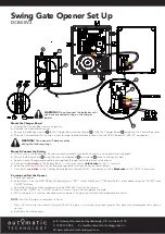 Preview for 6 page of B&D Automatic Technology Battery Backup Gen 2... Installation Instructions Manual