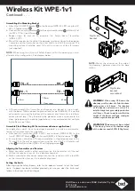 Preview for 5 page of B&D Automatic Technology Wireless WPE-1v1 Wiring And Installation Instructions