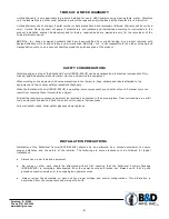 Preview for 4 page of B&D BDCB-RC Installation Manual