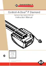 Preview for 1 page of B&D Controll-A-Door P Diamond SDO-2v2 Instruction Manual