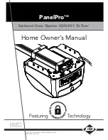 B&D PanelPro SDO-4V1 Tri-Tran+ Owner'S Manual предпросмотр