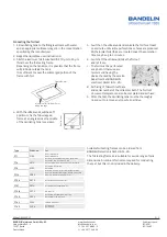 Preview for 31 page of BANDELIN BactoSonic User Instructions