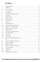 Preview for 4 page of BANDELIN SONOCOOL 255.2 Operating Instructions Manual