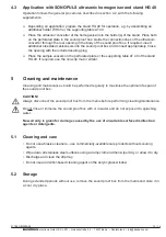 Preview for 13 page of BANDELIN SONOPULS LS 40 Instructions For Use Manual