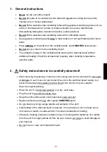 Preview for 13 page of BANDELIN Sonorex Longlife Operating Instructions Manual